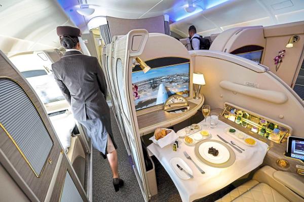 阿联酋航空正在对其空客SE A380大型客机进行改造