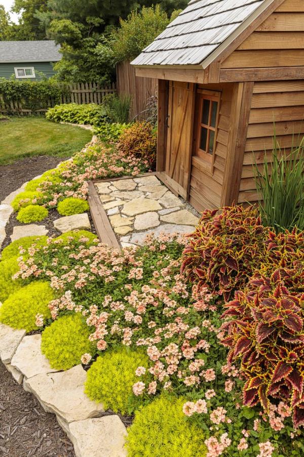 Superbena Peachy Keen verbena is a perfect match for the Peach Fuzz Color of the Year and offers a floral ground cover. Photo: Chris Brown Photography/TNS