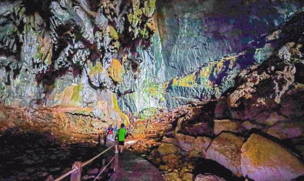 The Deer Cave in Mulu Natio<em></em>nal Park, one of Sarawak’s natural assets.