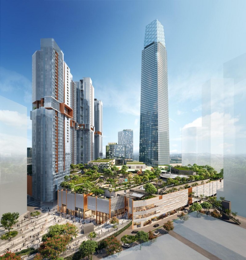 吉隆坡首个金融中心高级公寓 TRX RESIDENCES